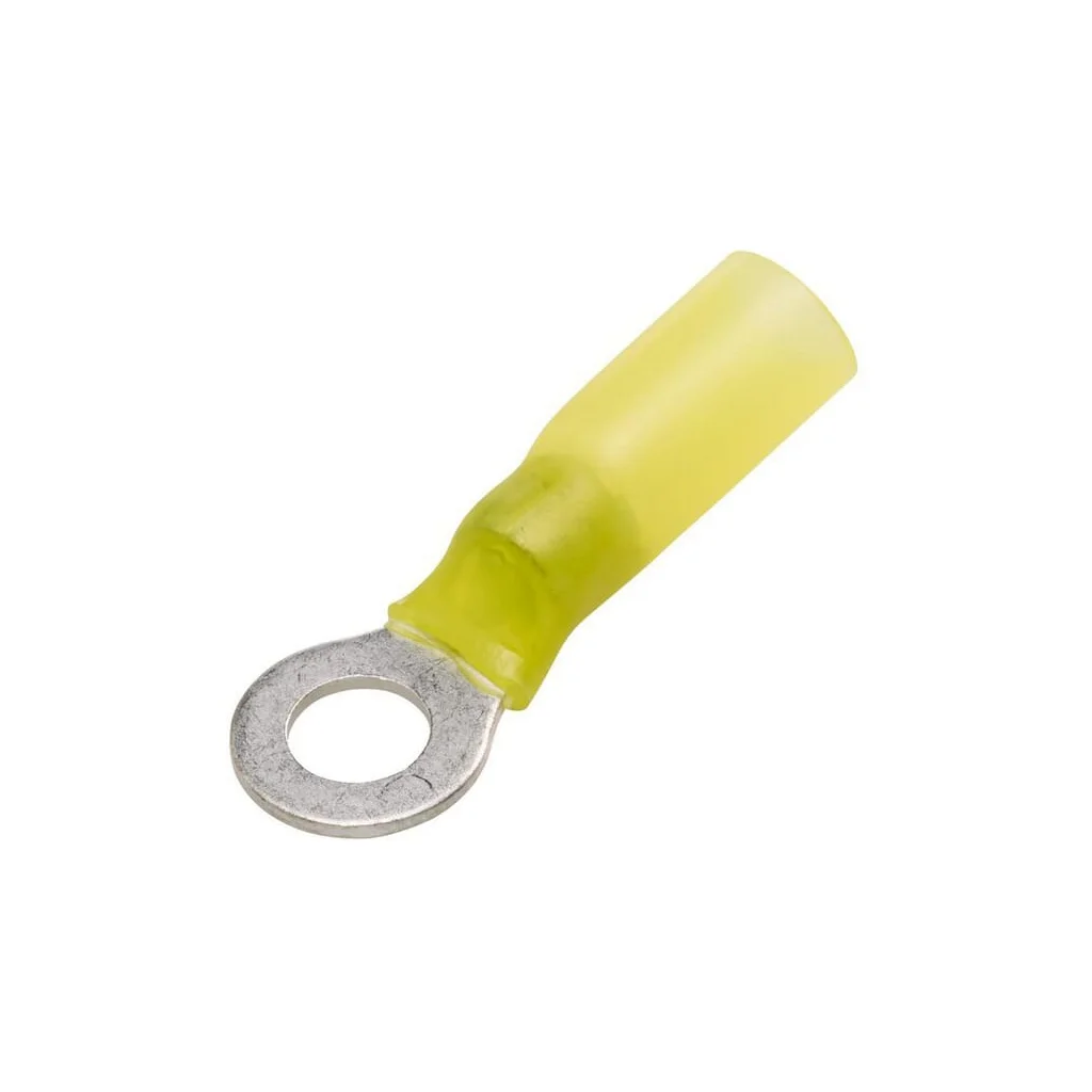 Conector inel, diametru 6.5mm Seria A, galben, 4-6mm² blister (25x), Hella 8KW732576003