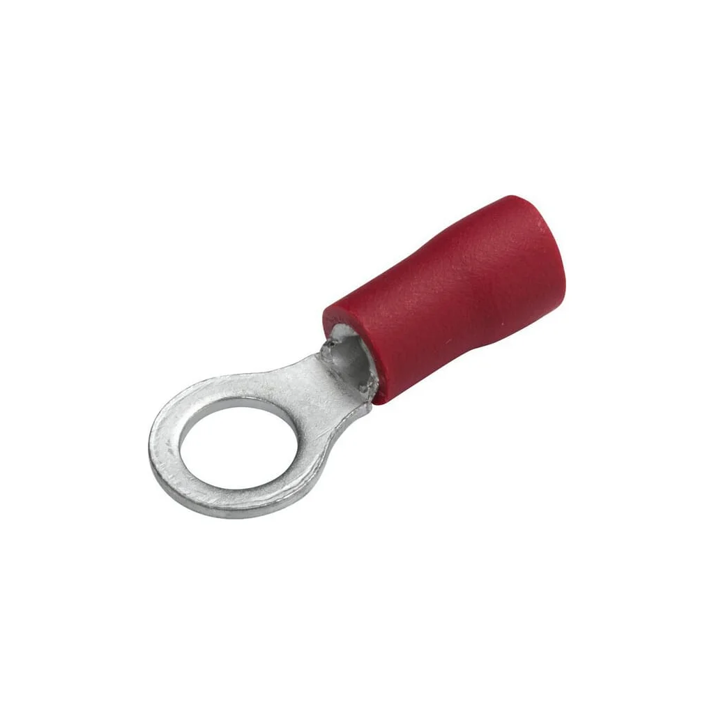 Conector inelar, diametru 5.3mm Seria A, roșu, 0.5-1mm² blister (100x), Hella 8KW044291003