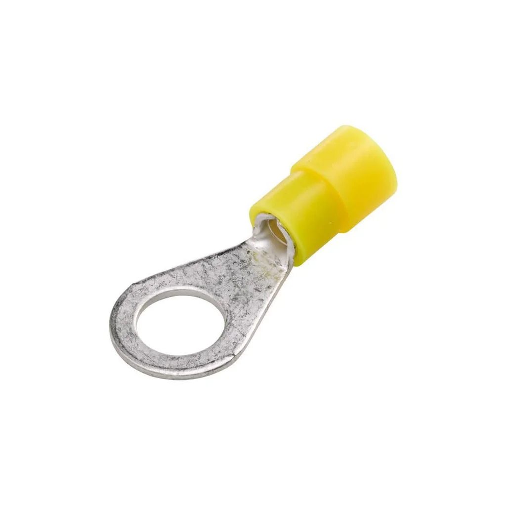 Conector inelar, diametru 8.4mm Seria A, galben, 4-6mm² blister (50x), Hella 8KW178042232