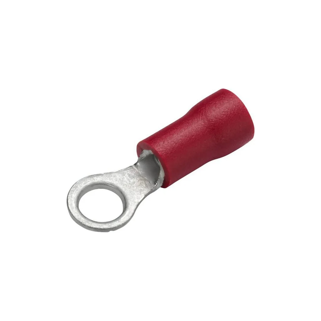 Conector inelar, diametru 4.3mm Seria A, roșu, 0.5-1mm² blister (100x), Hella 8KW044276003