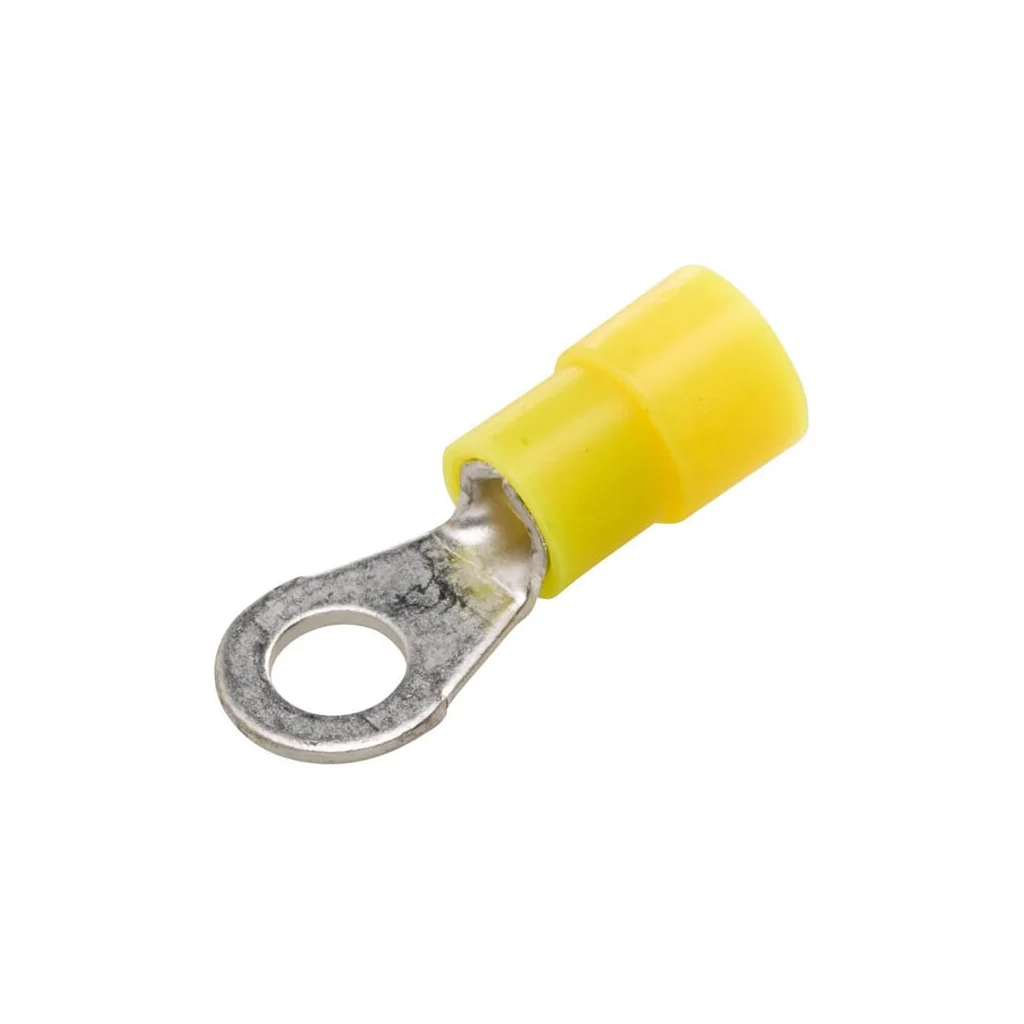 Conector inelar, diametru 5.3mm Seria A, galben, 4-6mm² blister (50x), Hella 8KW178042212