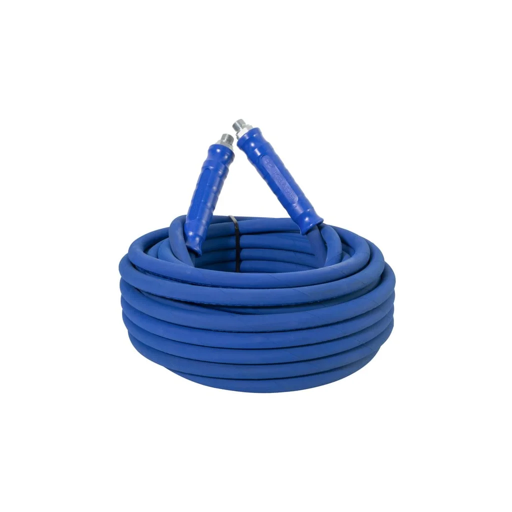 Furtun de înaltă presiune 3/8" 50m 400 bar 155°C 3/8" capete tată, albastru 9117HE50000