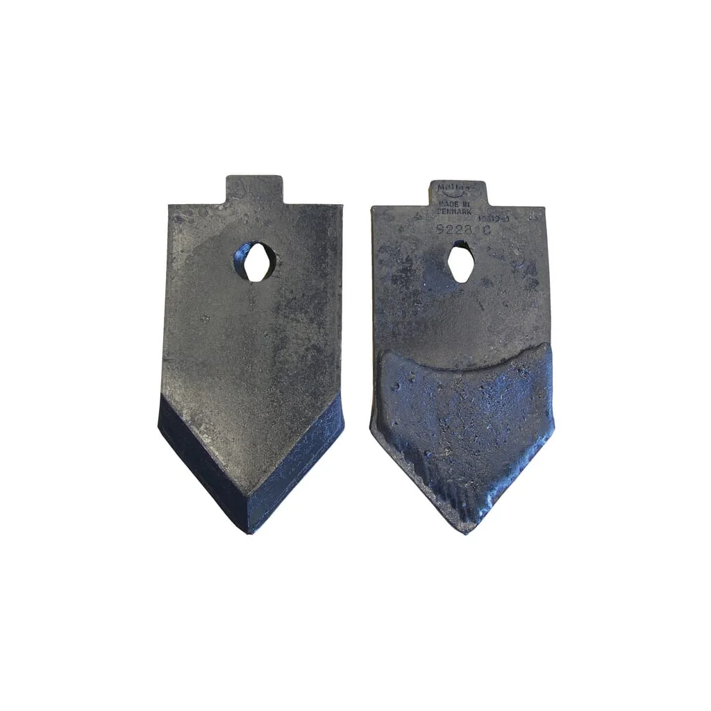 Brăzdar cultivator 240x120x10mm întărit plat 1 orificiu potrivit pentru Kerner 92281KR