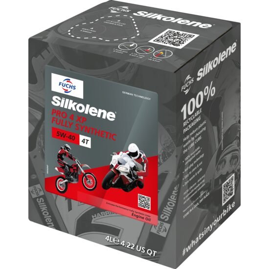 SILKOLENE PRO 4 SAE 5W-40 XP 4L