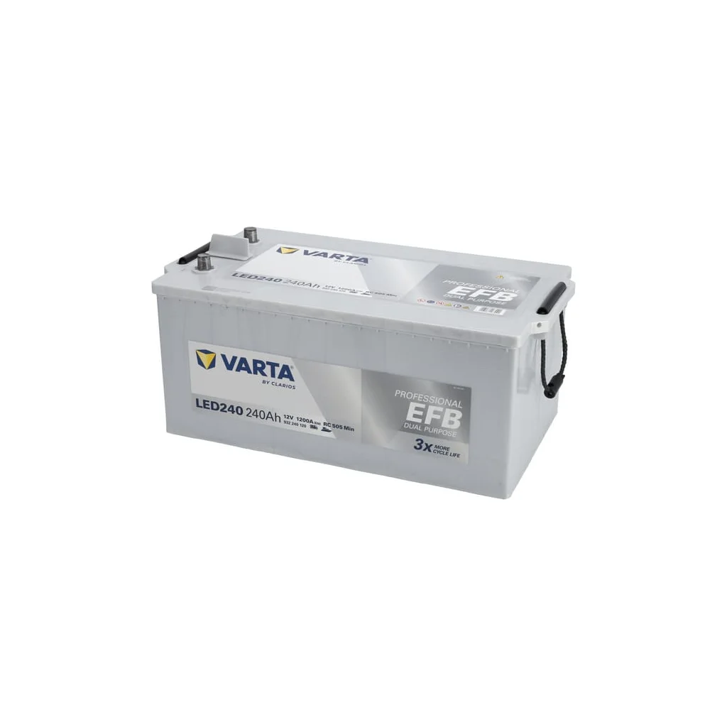Baterie 12V 240Ah 1200A LED240 VARTA Professional Dual Purpose EFB 930240120