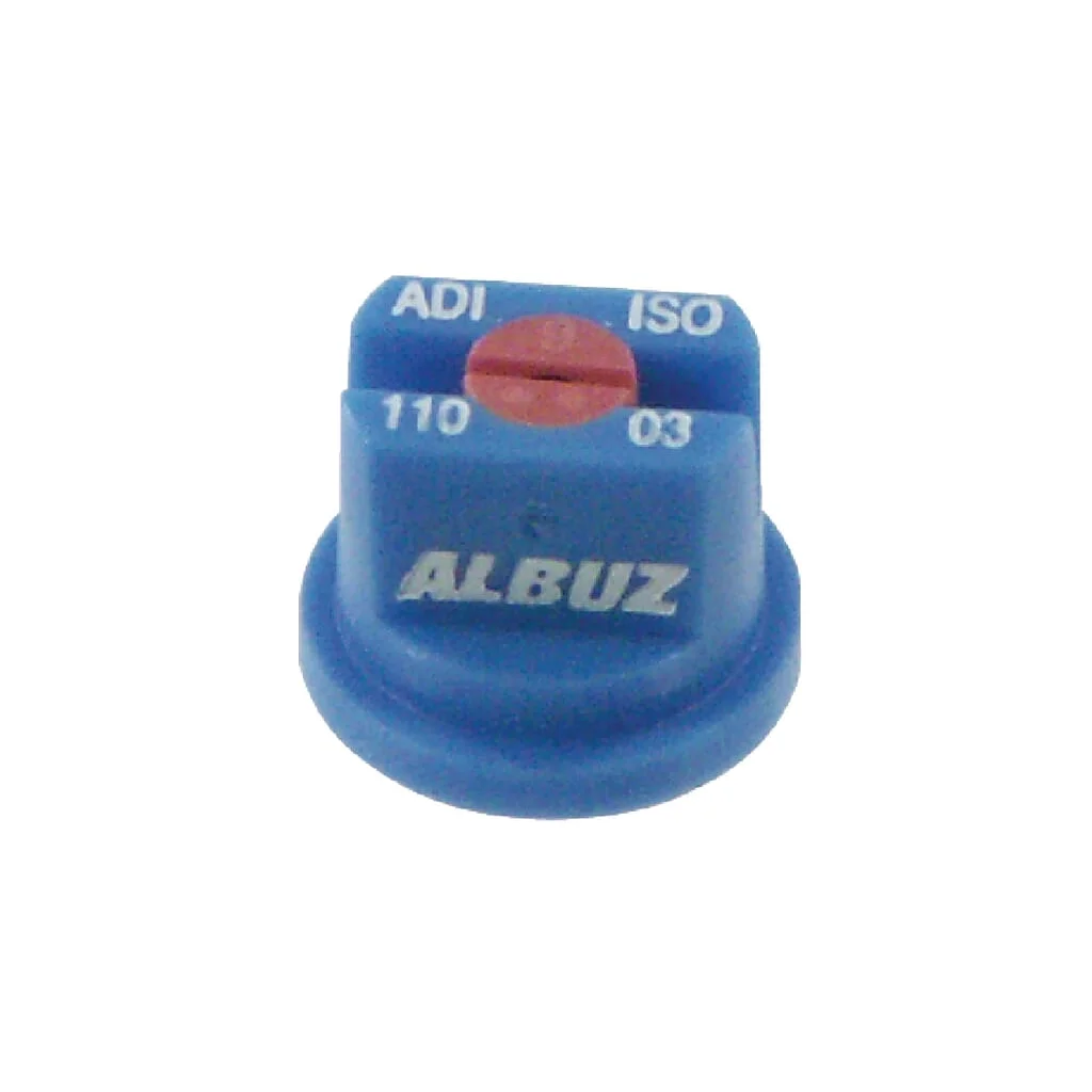 Duză ventilator plat ADI 110° 03, albastru, ceramică, Albuz ADI11003