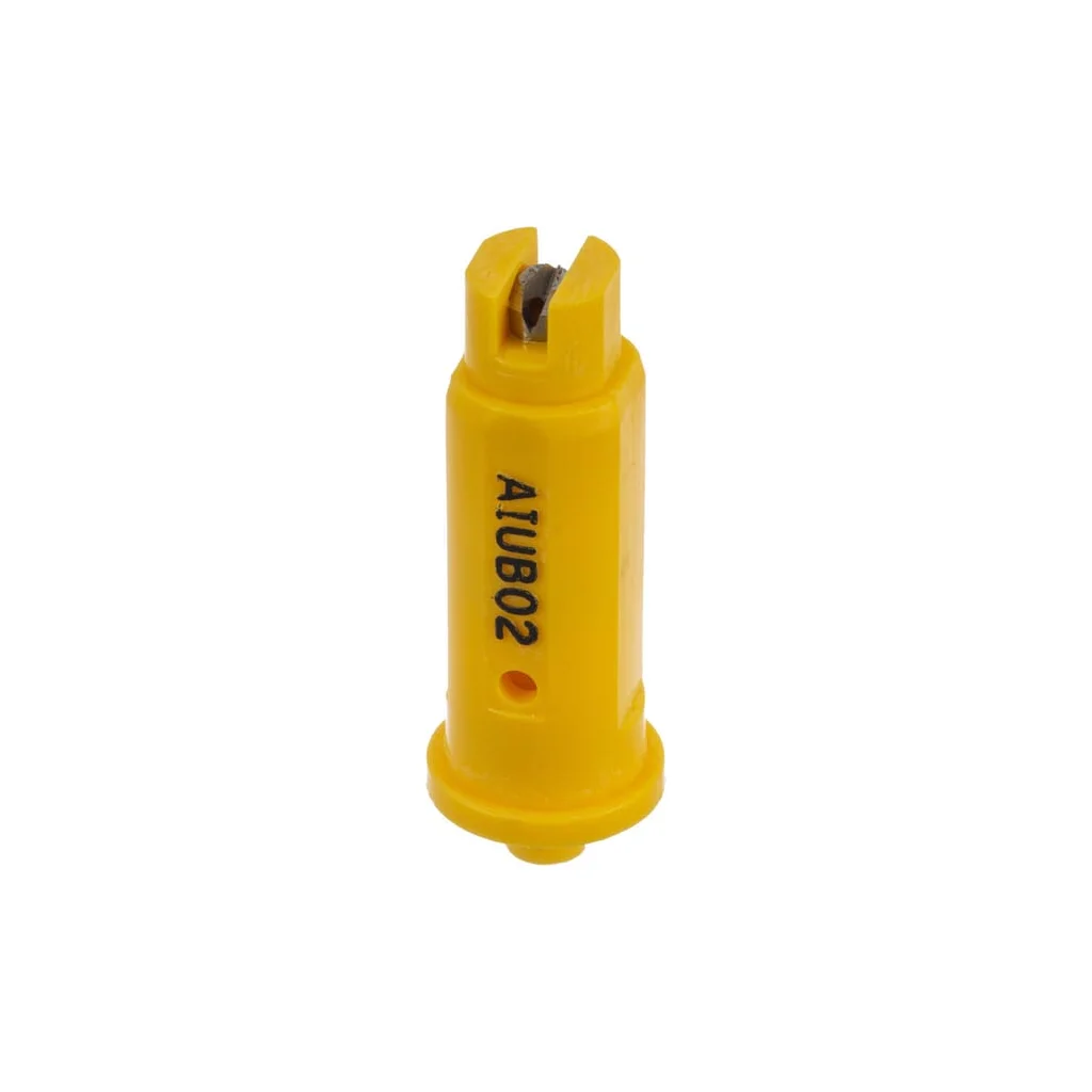 Duză injecție aer AIUB 110° 02 galbenă din oțel inoxidabil TeeJet AIUB8502VS