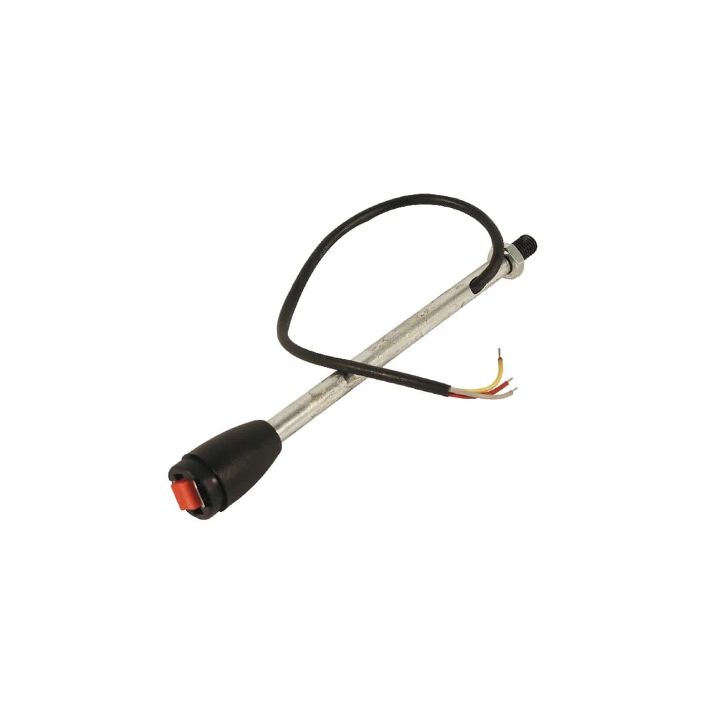 Manetă de control, M10x375, 1x comutator pornit/oprit/pornit cu revenire prin arc AL19T
