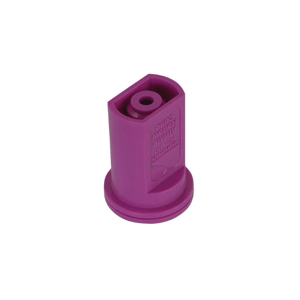 Duză conică goală injecție aer AMHC 80° 025 violet din plastic Agrotop AMHC80025