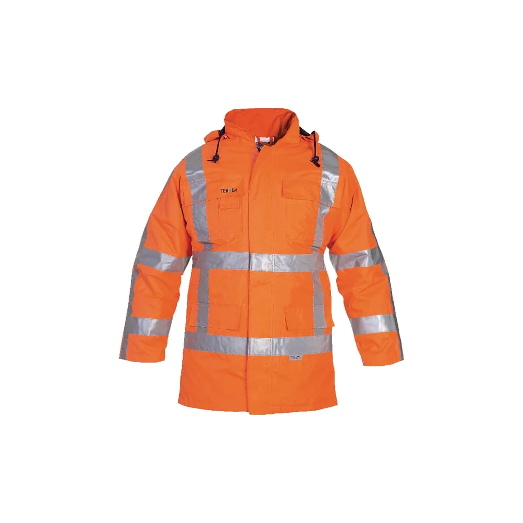 Jachetă Parka reflectorizantă Hi-vis portocalie L EU:52-54 Tenderline Apollo Hydrowear 051010L