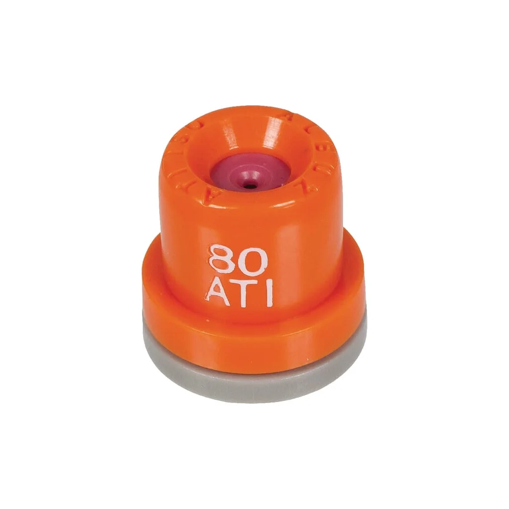 Duză conică goală pentru injecție de aer ATI 80° 01 portocaliu din ceramică Albuz ATI8001