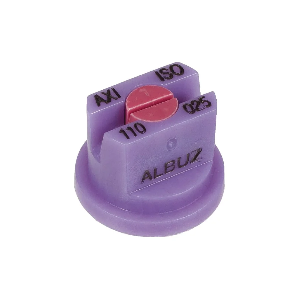 Duză ventilator plat AXI 110° 025 mov din material ceramic Albuz AXI110025